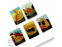 Parcuri Naționale - Lot 5 insignii