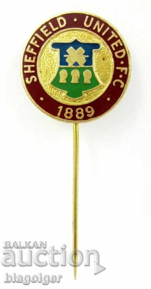 English Football - Old Badge - Enamel - FC Sheffield United with price 11.99 BGN | € 6.13