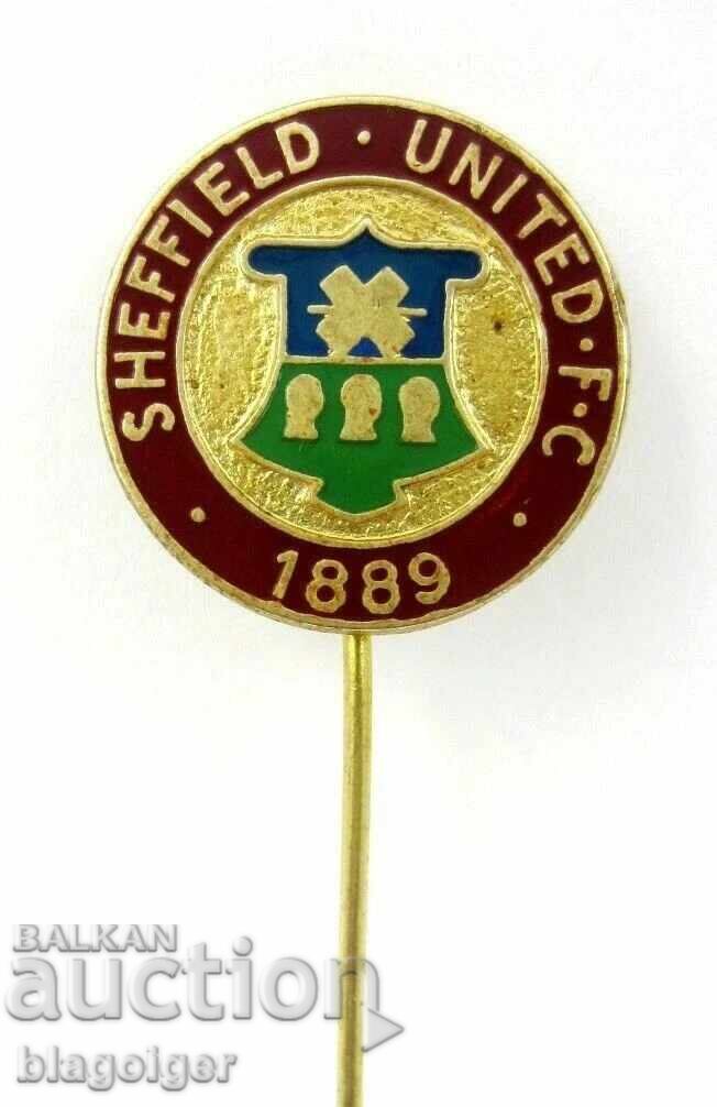 English Football - Old Badge - Enamel - FC Sheffield United