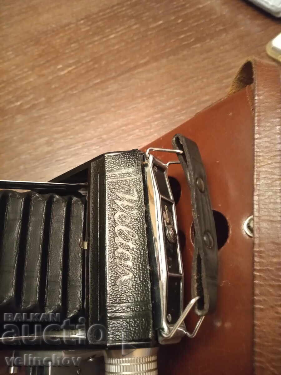 Φωτογραφική μηχανή RHEINMETALL WELTAX - γερμανική, αναδιπλούμενη, με φυσητήρα - 6