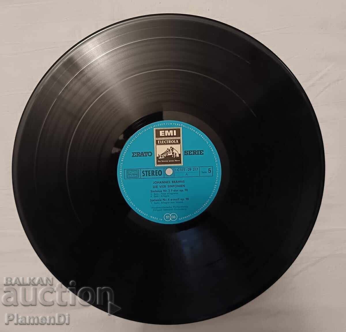 Discuri de vinil Johannes Brahms, set de 2 discuri - 7