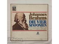 Gramophone records Johannes Brahms, set of 2 records