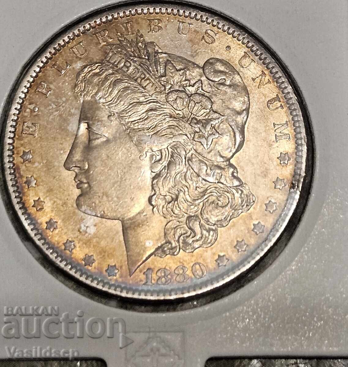 Morgan Dollar Silver 1880 Morgan Dollar Silver 1880