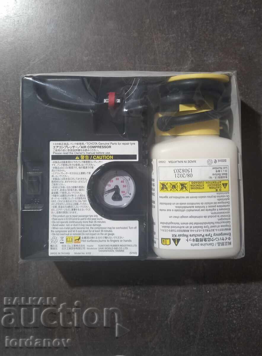 Kit de reparație anvelope de urgență pentru Toyota