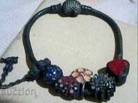 Old silver Pandora bracelet with ALE s925 /30g