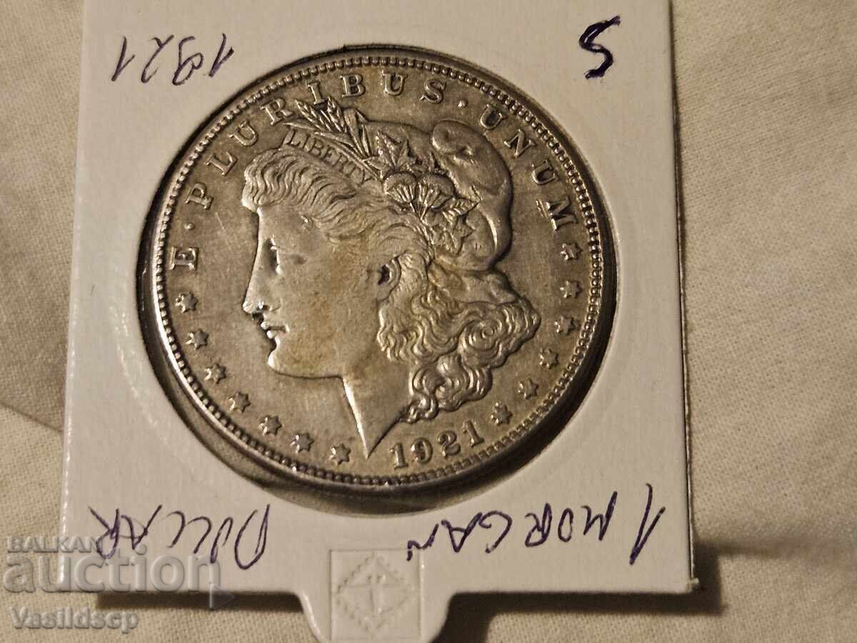 Morgan Dollar 1921 S Silver