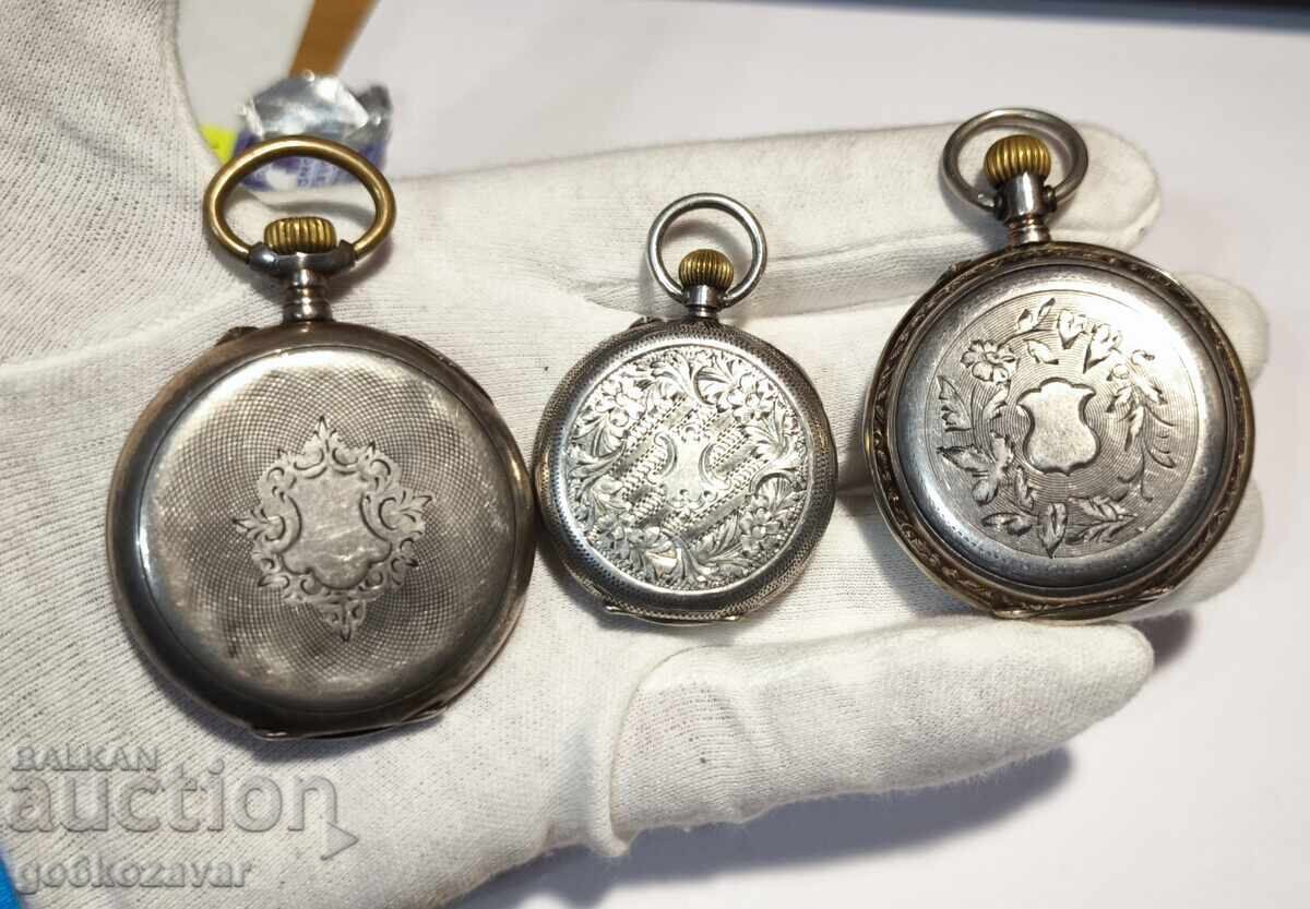 Παρτίδα Παλιά Ασημένια Ρολόγια Τσέπης ανταλλακτικά επισκευή ! με τιμή 236.00 BGN | € 120.66 Παρτίδα Παλιά Ασημένια Ρολόγια Τσέπης ανταλλακτικά επισκευή ! με τιμή 236.00 BGN | € 120.66