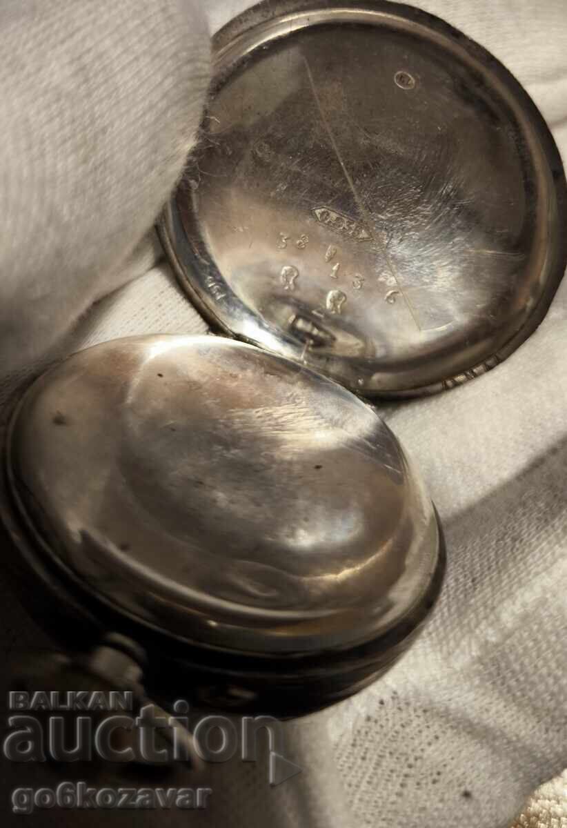 Παρτίδα Παλιά Ασημένια Ρολόγια Τσέπης ανταλλακτικά επισκευή ! - 5 Παρτίδα Παλιά Ασημένια Ρολόγια Τσέπης ανταλλακτικά επισκευή ! - 5