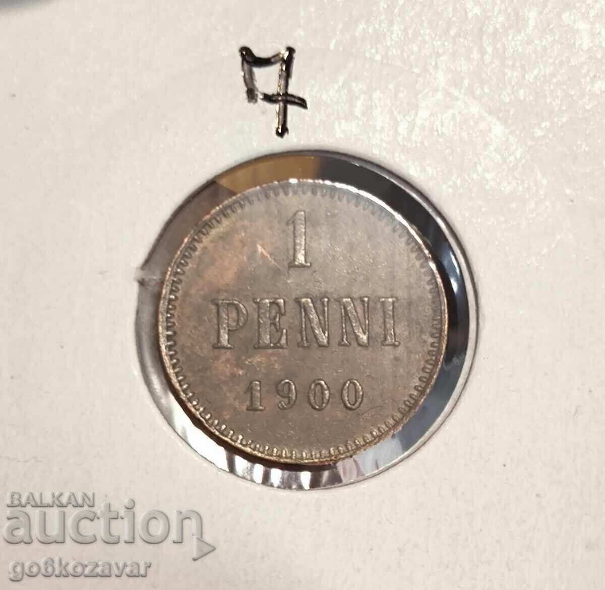 Rusia (pentru Finlanda) 1900 - 1 banut