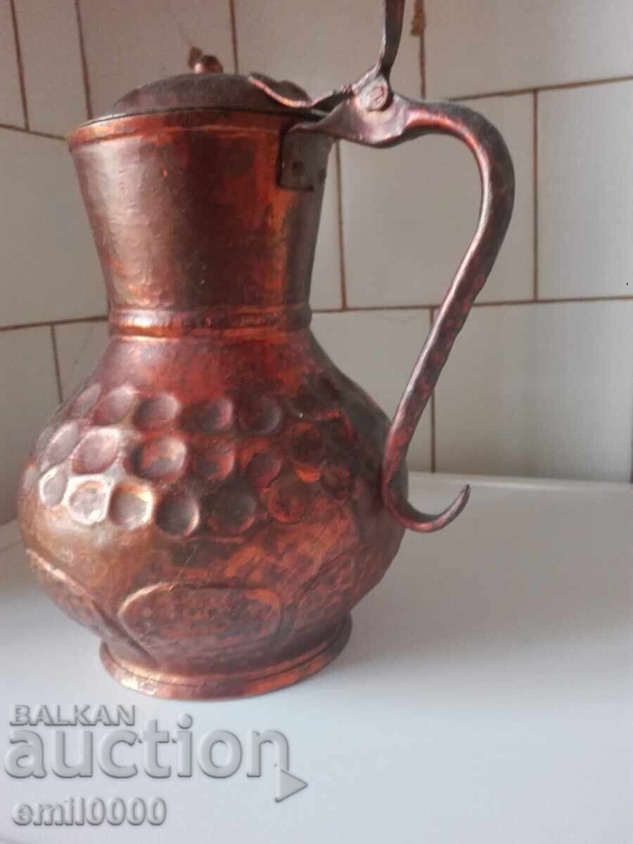 Old copper jug. with price 54.99 BGN | € 28.12