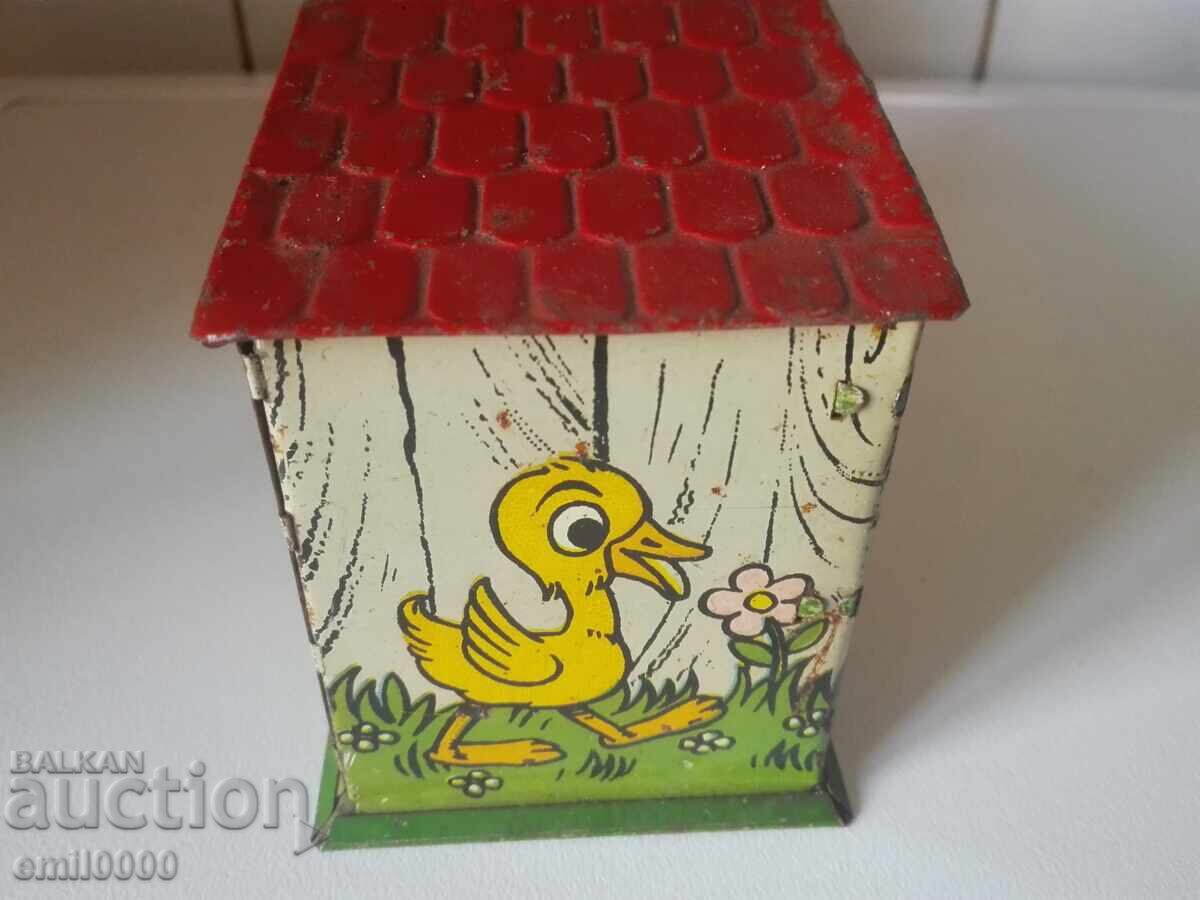 Παλιό παιχνίδι - μεταλλικό κουμπαράκι - 5 Παλιό παιχνίδι - μεταλλικό κουμπαράκι - 5