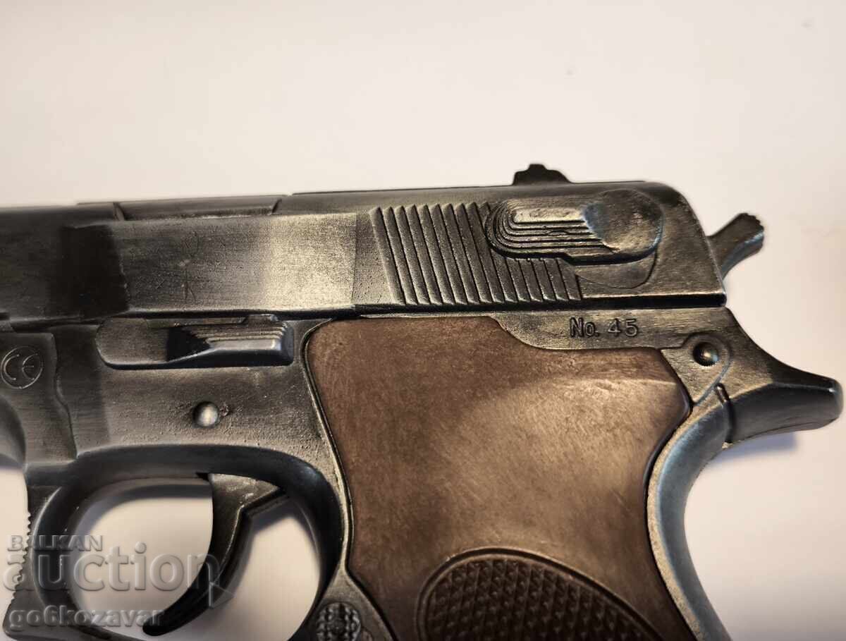 Παράδοση Μεταλλικό αστυνομικό πιστόλι Παιδικό!