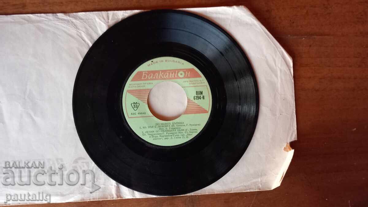 МАЛКА ПЛОЧА АВТОТРАНСПРЕД ВХМ 6194 с цена 5.00 лв. | € 2.56 МАЛКА ПЛОЧА АВТОТРАНСПРЕД ВХМ 6194 с цена 5.00 лв. | € 2.56