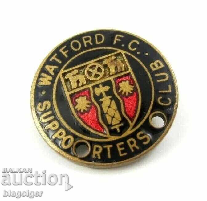 Fan badge - Watford England Supporters Club - Enamel with price 24.99 BGN | € 12.78