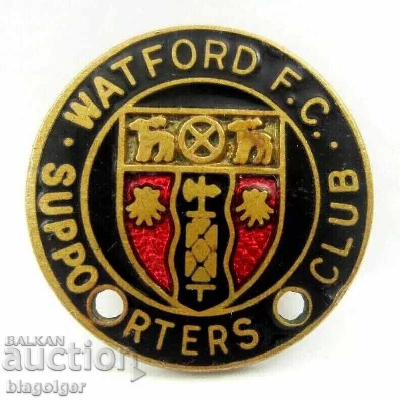 Fan badge - Watford England Supporters Club - Enamel