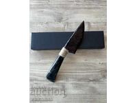 Μαχαίρι από οψιδιανό με λαβή από πράσινο όνυχα #2