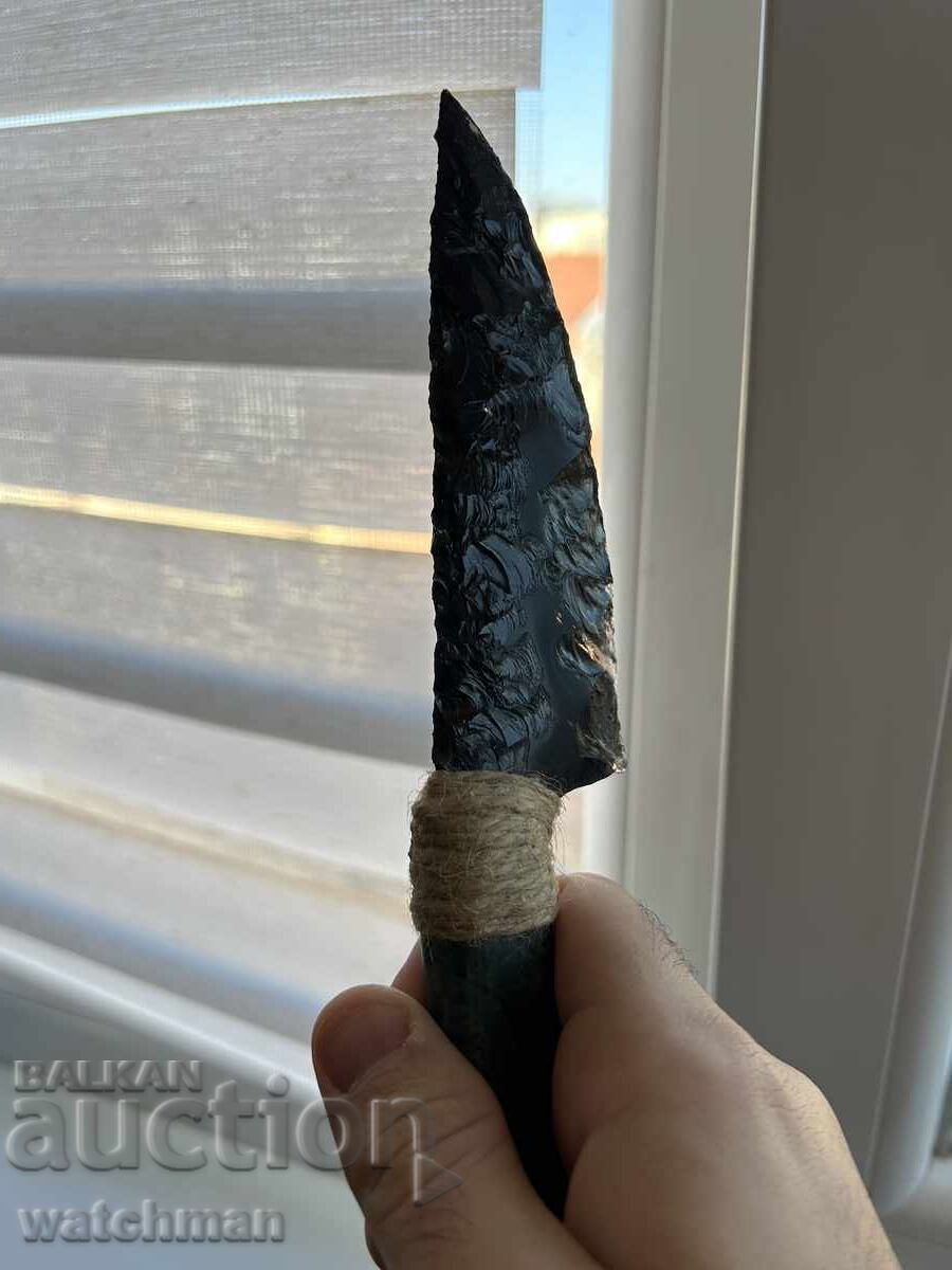 Delivery of Obsidian knife with onyx handle #3 Delivery of Obsidian knife with onyx handle #3