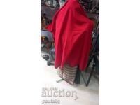 RED WOVEN TOWEL HEADSCARF FOR KYUSTENDIL FOLK COSTUME