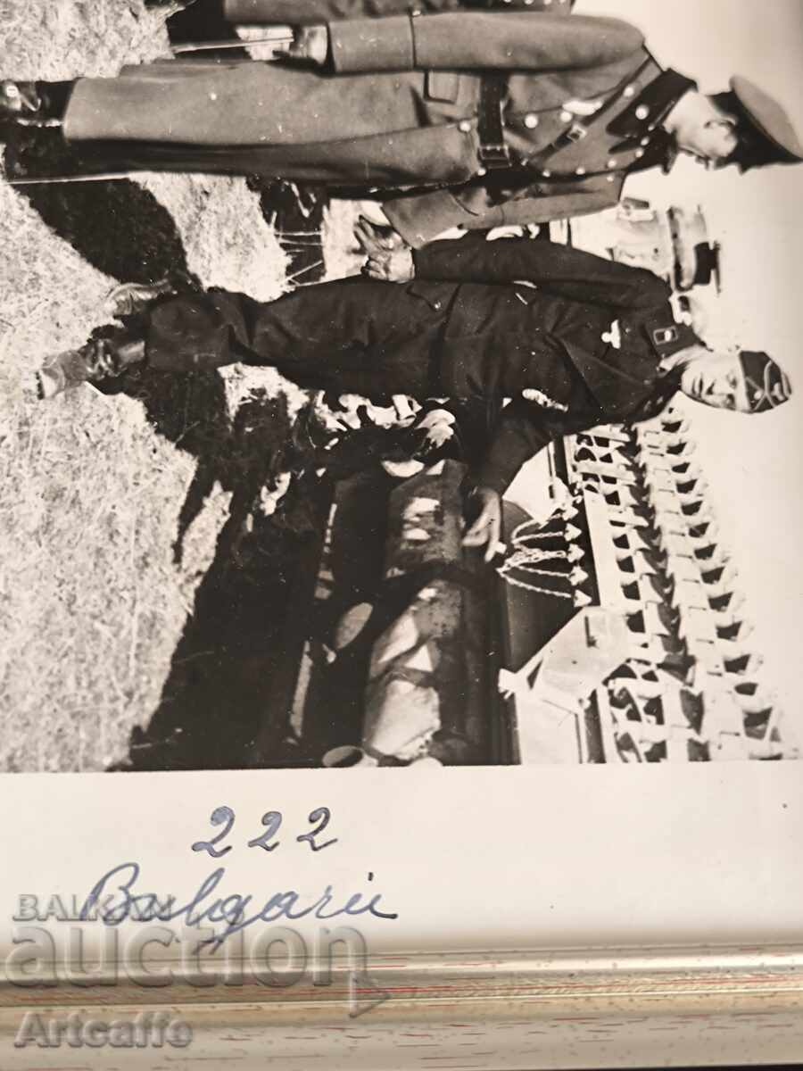 Фотография-Цар Борис III, ВСВ танкова дивизия 1941г - 6 Фотография-Цар Борис III, ВСВ танкова дивизия 1941г - 6