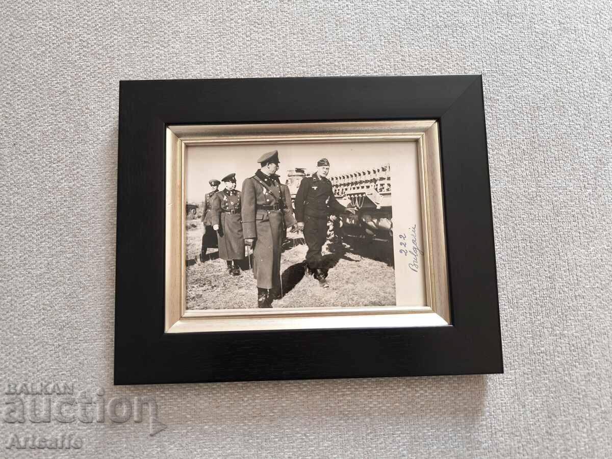 Photograph - Tsar Boris III, WW2 Tank Division 1941 - 7