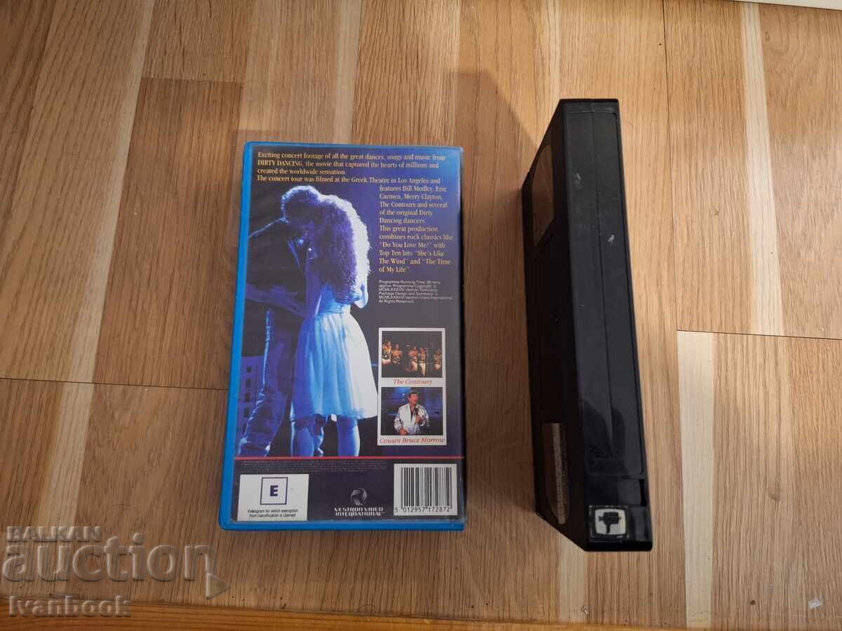 Auction VHS Video Cassette - Dirty Dancing Musical Auction VHS Video Cassette - Dirty Dancing Musical