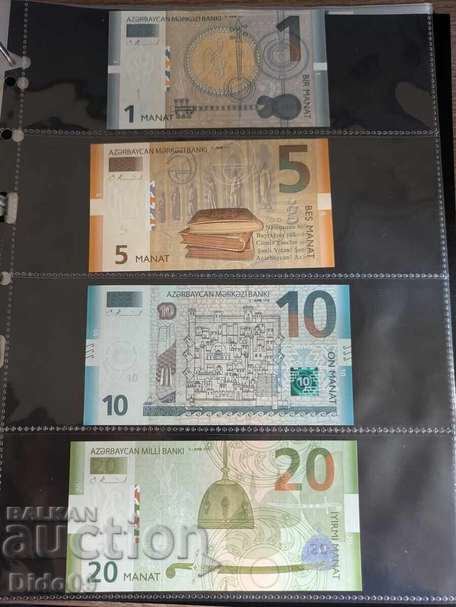 Licitație Lot de bancnote din Azerbaidjan Licitație Lot de bancnote din Azerbaidjan