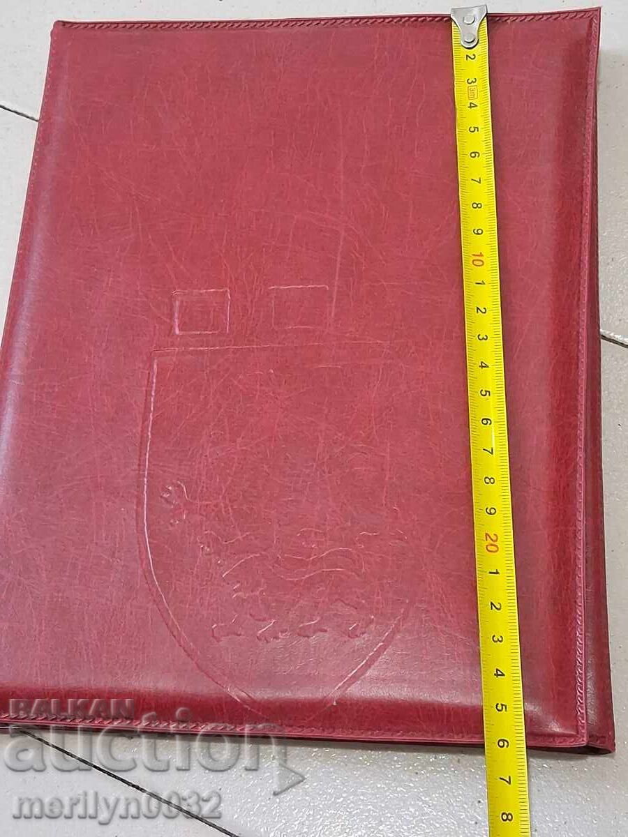 Παλιά πλαστικά ντοσιέ 2 τεμάχια Βελίκο Τάρνοβο ΛΔΒ ντοσιέ - 7