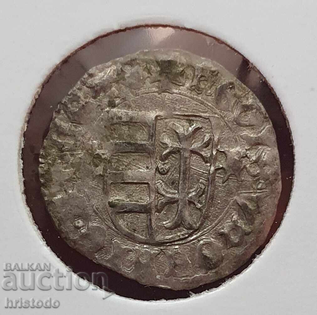 Hungarian silver denar Vladislav I with price 65.00 BGN | € 33.23 Hungarian silver denar Vladislav I with price 65.00 BGN | € 33.23