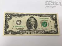 USA 2 Dollars 2013 Year