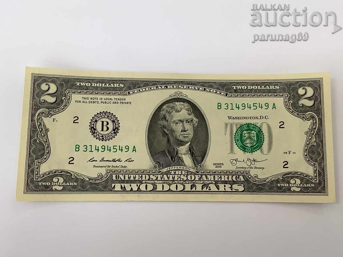 United States 2 Dollar 2013 Year UNC United States 2 Dollar 2013 Year UNC