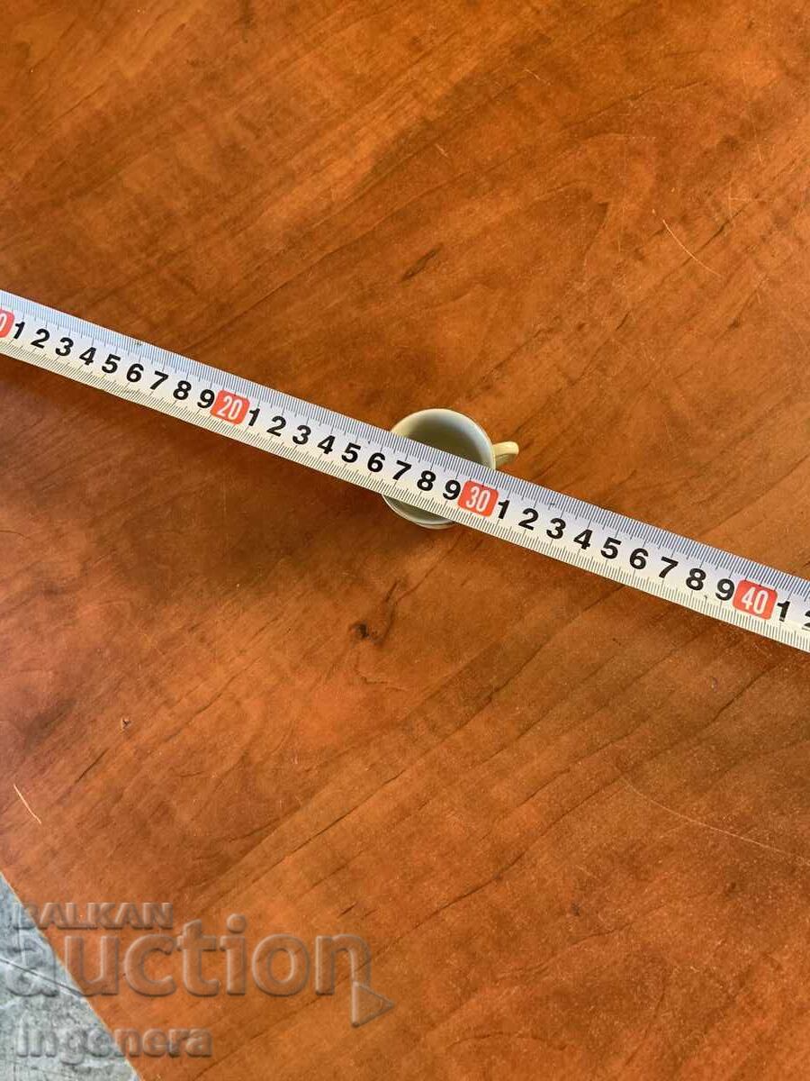 Κύπελλο φλιτζάνι πορσελάνης από Σοσιαλισμό - 25 ml Βουλγαρία μικρό φλιτζάνι - 5