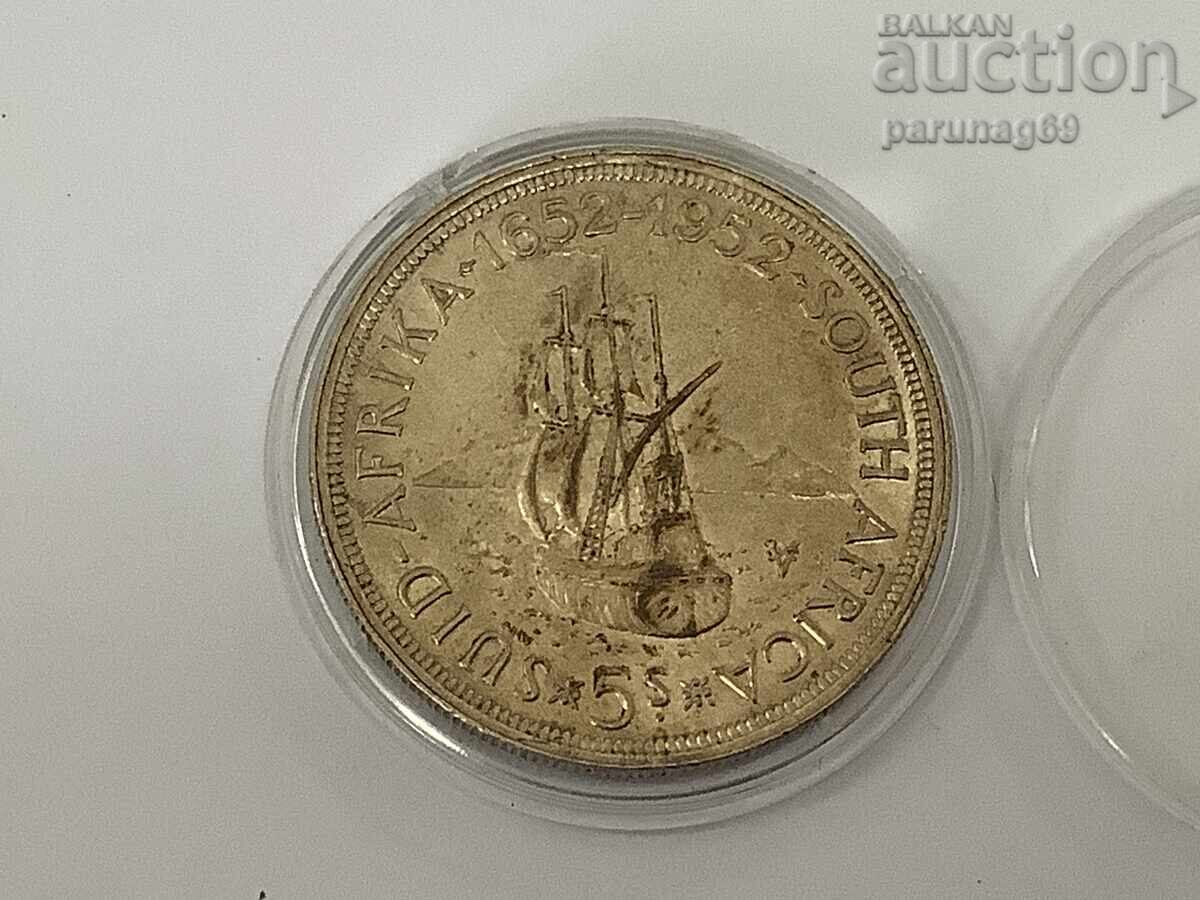 South Africa 5 shillings 1952 Silver 0.500 with price 55.00 BGN | € 28.12 South Africa 5 shillings 1952 Silver 0.500 with price 55.00 BGN | € 28.12