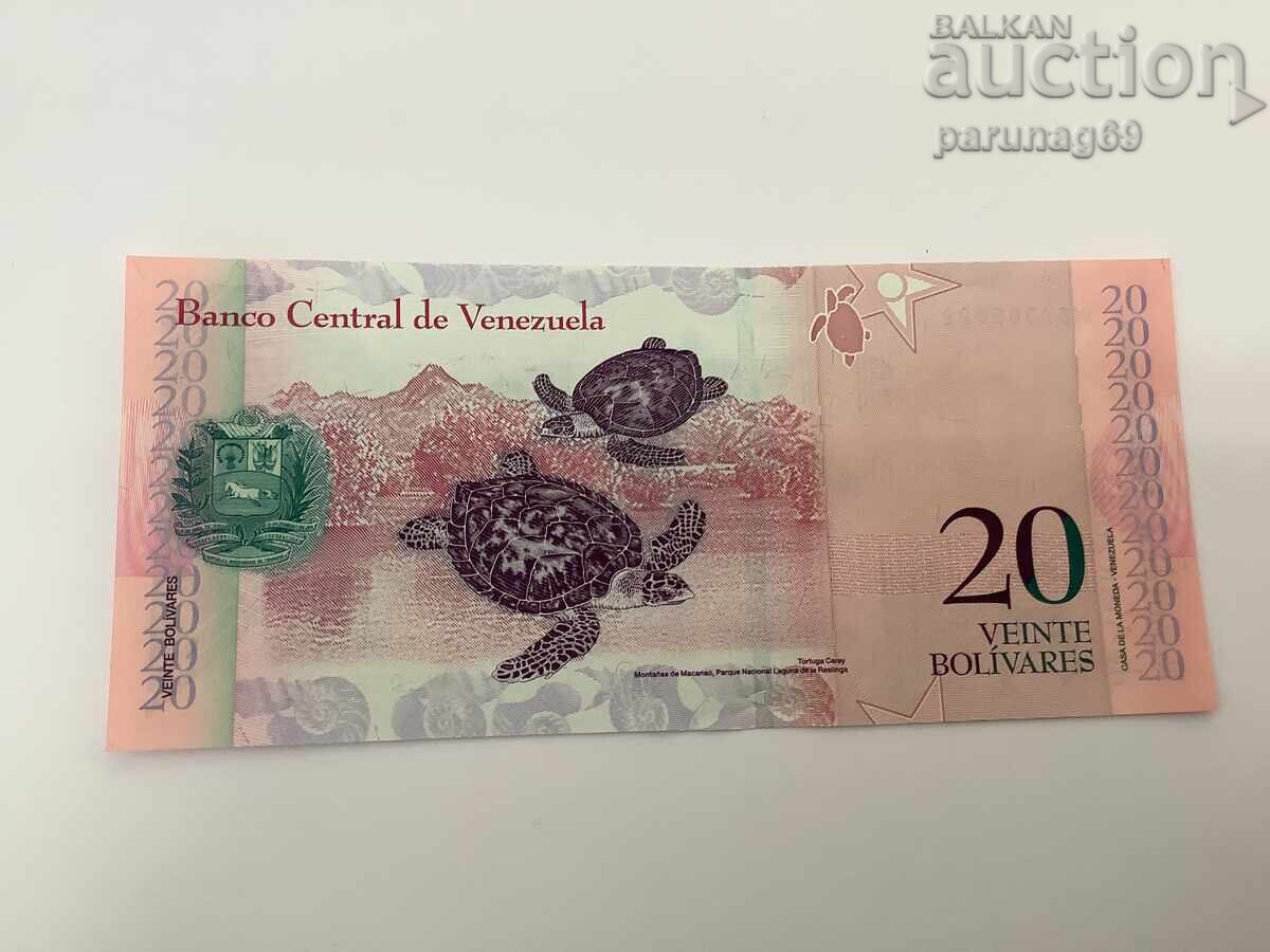 Βενεζουέλα 20 Μπολίβαρες 2013 Έτος UNC με τιμή 3.00 BGN | € 1.53