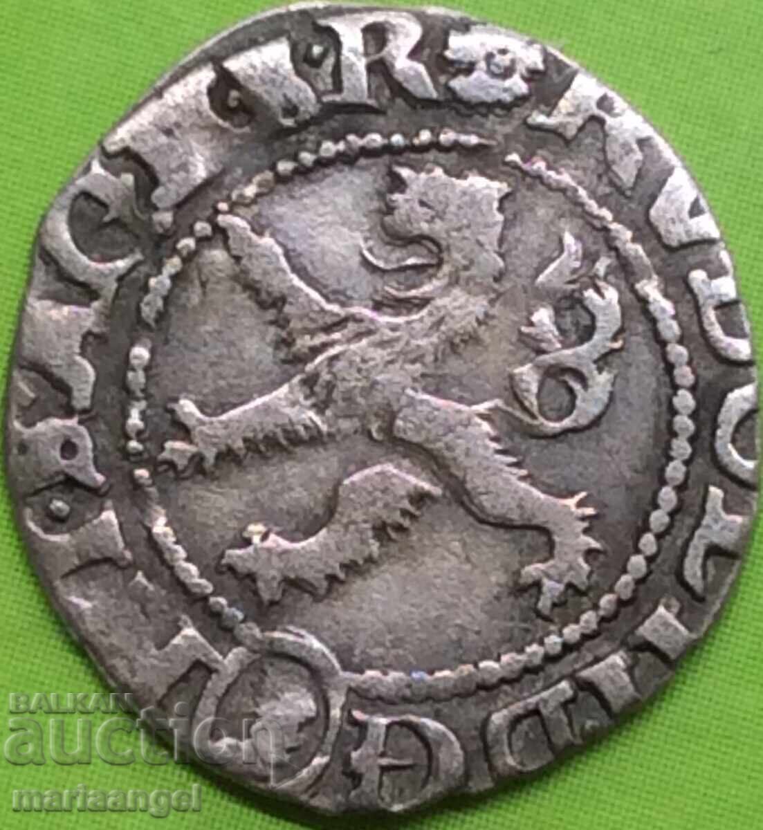 Austria Rudolph II Malle Gros silver - very rare - 6