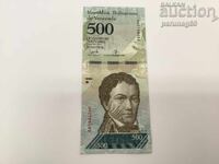 Βενεζουέλα 500 Μπολίβαρες 2017 Έτος UNC