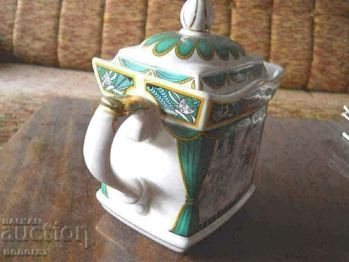 Porcelain teapot "Hamlet" - England - 5
