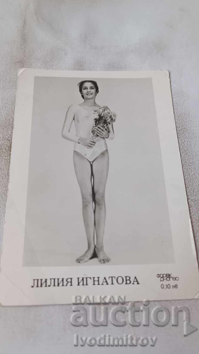 Postcard Lilia Ignatova