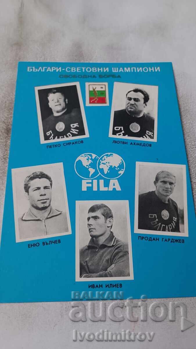 Π Κ Βούλγαροι - παγκόσμιοι πρωταθλητές στην ελευθέρα πάλη