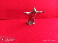 Soldat de plumb vechi din anii '50, necolorat, detaliat Kinder