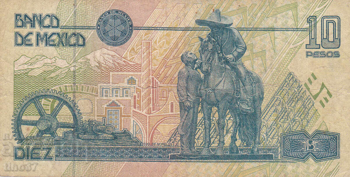 Auction tino37 - MEXICO - 10 PESOS - 1994 - F Auction tino37 - MEXICO - 10 PESOS - 1994 - F