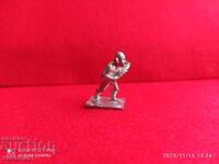 Soldat de plumb vechi din anii '50, necolorat, detaliat Kinder