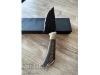 Obsidian knife with onyx handle #9