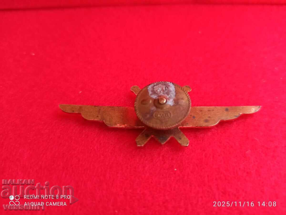 WWII Pilot Badge - Second Class, Rare, with Bomb with price 76.00 BGN | € 38.86 WWII Pilot Badge - Second Class, Rare, with Bomb with price 76.00 BGN | € 38.86