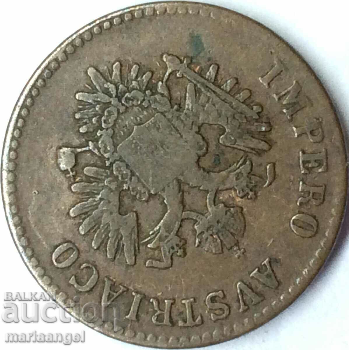 Lombardy Venice 5 centesimi 1852 V-Venice Austria for Ital - 5