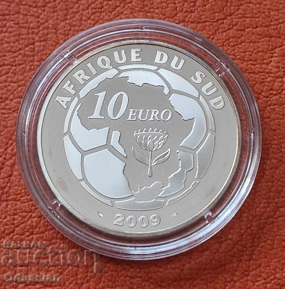 Аукцион Франция • World Cup - 2010 • 10 евро • 2009 Аукцион Франция • World Cup - 2010 • 10 евро • 2009