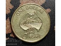 Australian 1 Dollar Coin, 2002