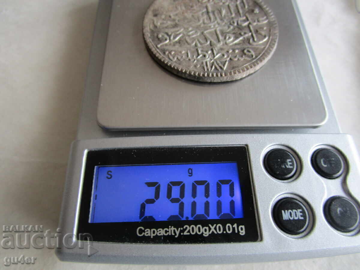 Аукцион ❌❌Турция/Абдул Хамид I, 1187/6, 2 ЗОЛОТА/сребро 29.00 гр.❌❌