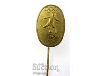 Ολυμπιακό σήμα-Ολυμπιάδα του Τόκιο 1964-Ολλανδία Ποδόσφαιρο