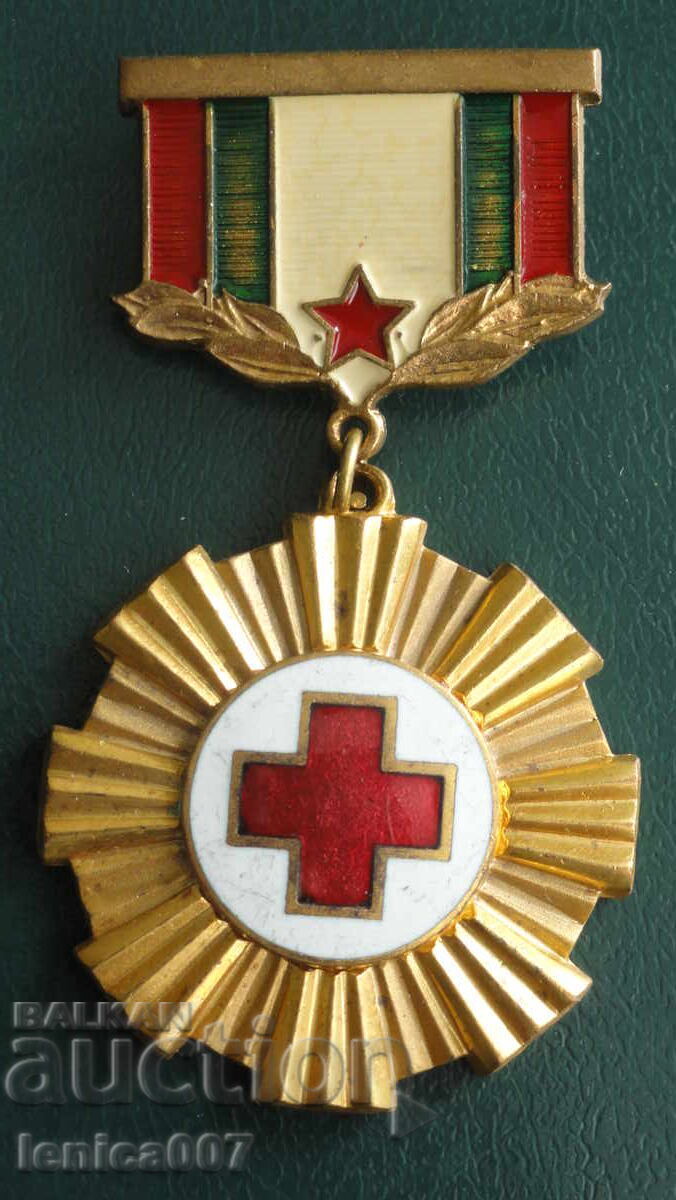 Bulgaria - Medal "Meritorious Worker of the Bulgarian Red Cross" - 5