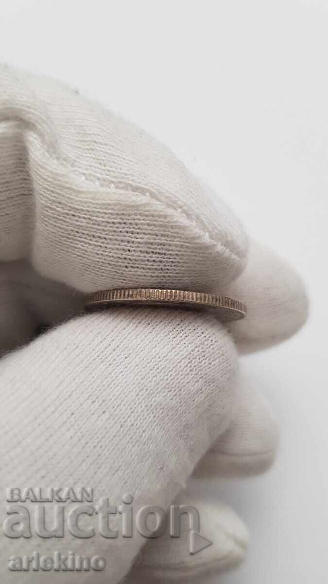 Колекционна сребърна монета 1 Динар 1912 - 6